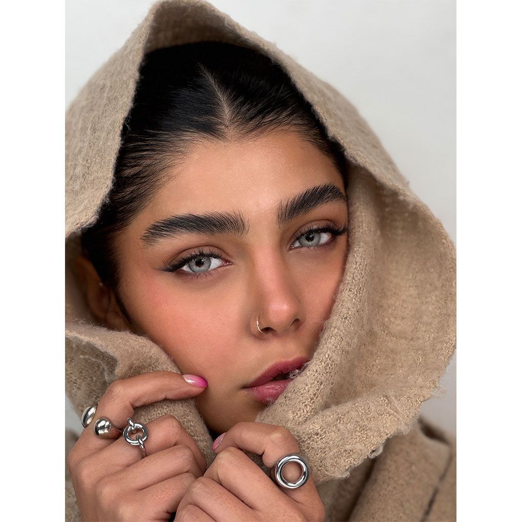 لنز برند جمستون مدل اشن طوسی روشن