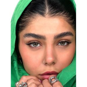 لنز جمستون گرین اپل Gemstone green apple سبز یشمی